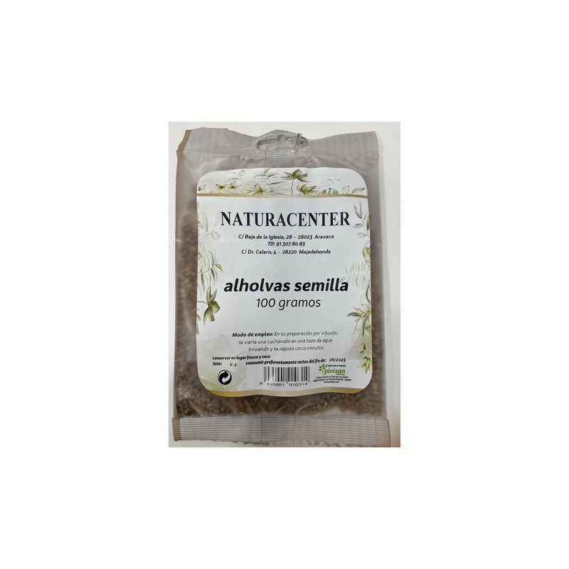 ALHOLVAS SEMILLA 100GR NATURA CENTER