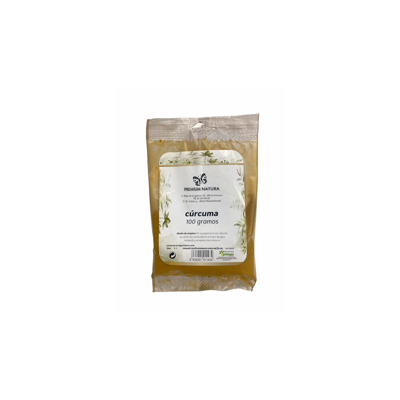CURCUMA POLVO 100g  PREMIUM NATURA