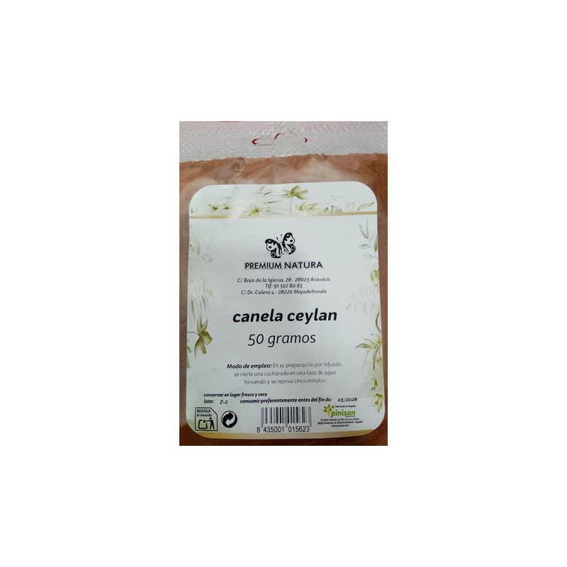 CANELA CEYLAN 50G PREMIUM NATURA