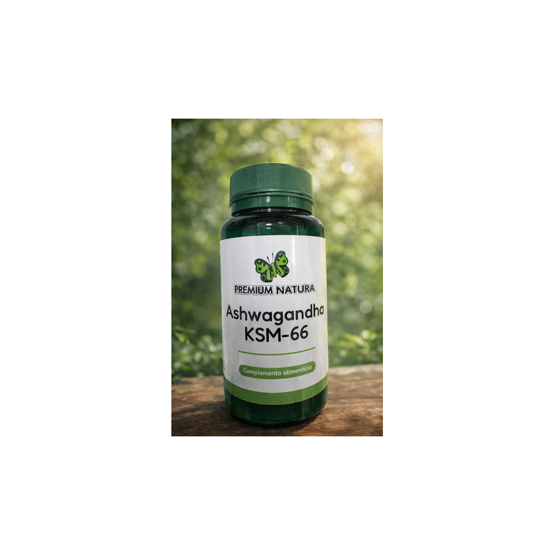 ASHWAGANDHA KSM 66 60 CAPS NATURA CENTER
