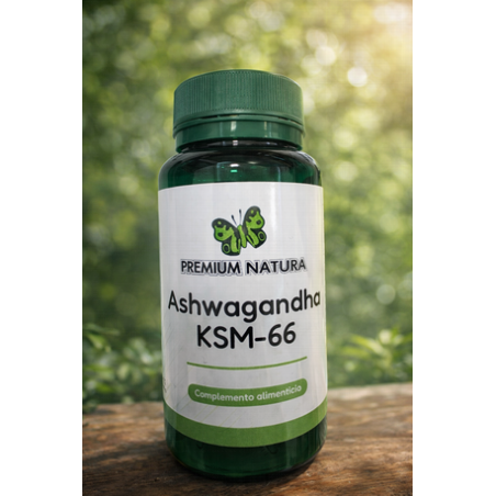ASHWAGANDHA KSM 66 60 CAPS NATURA CENTER