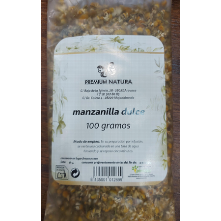 MANZANILLA DULCE 100GR NATURA CENTER