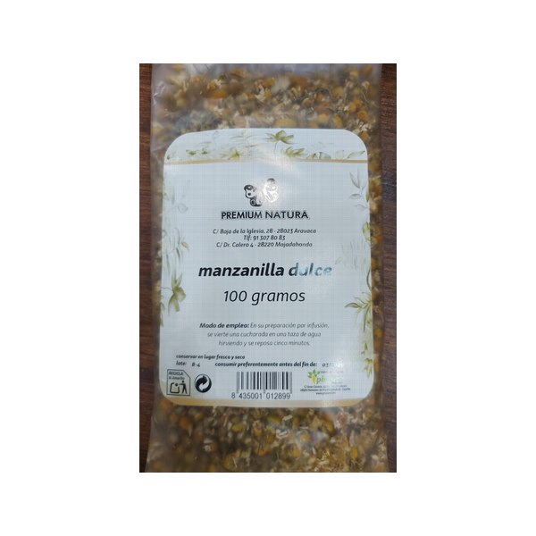 MANZANILLA DULCE 100GR NATURA CENTER